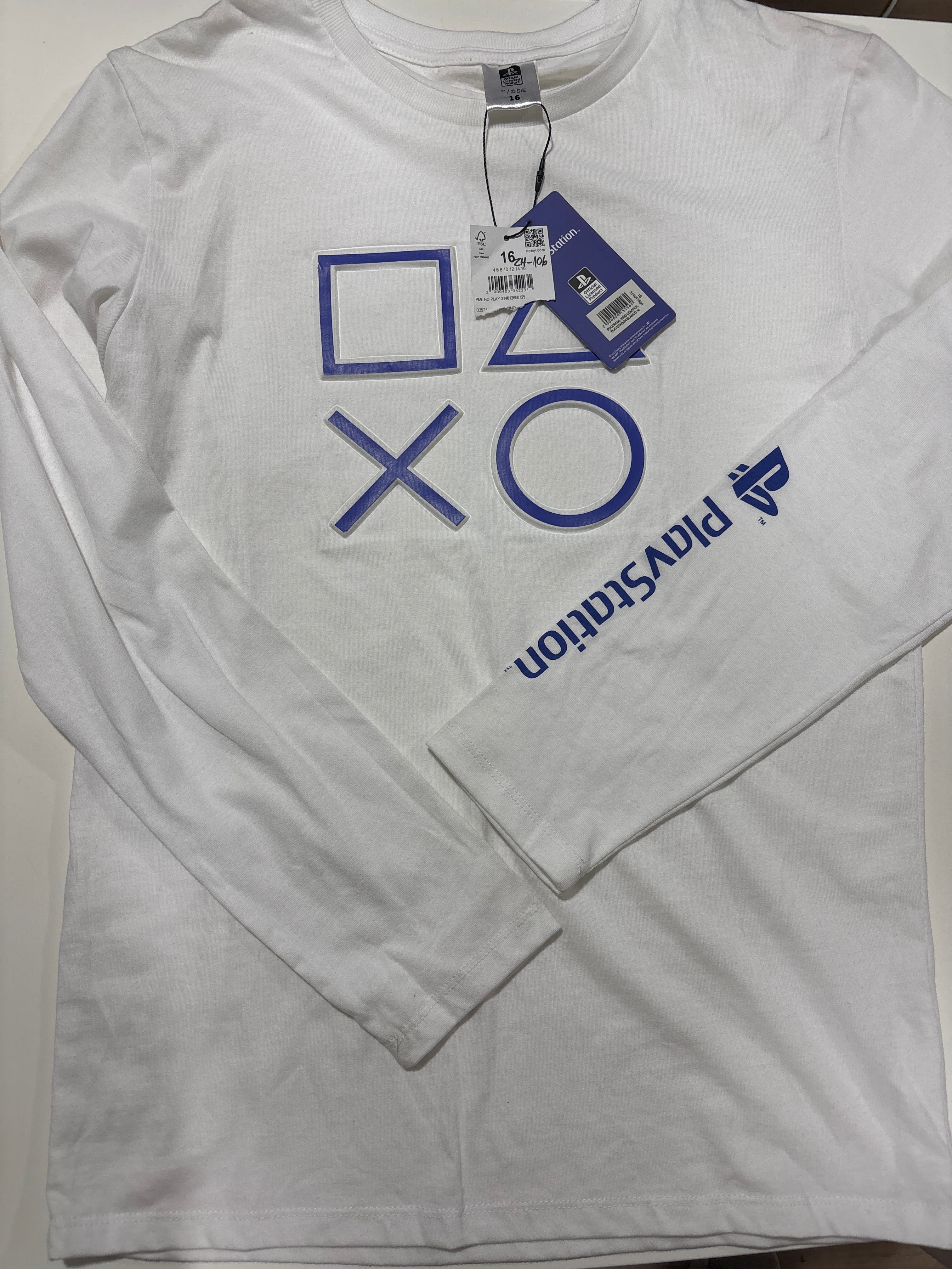 Polera manga larga