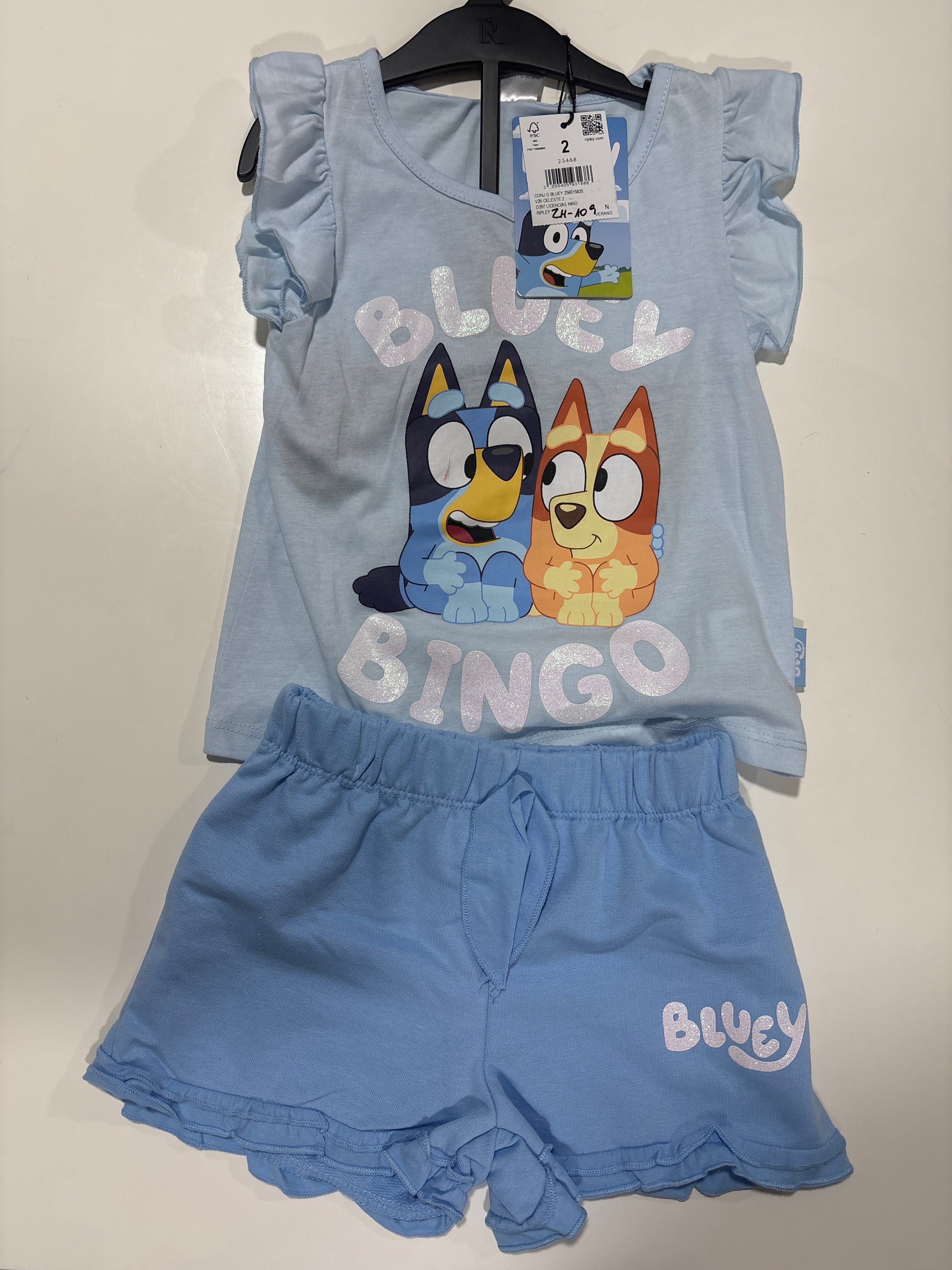 Conjunto Bluey