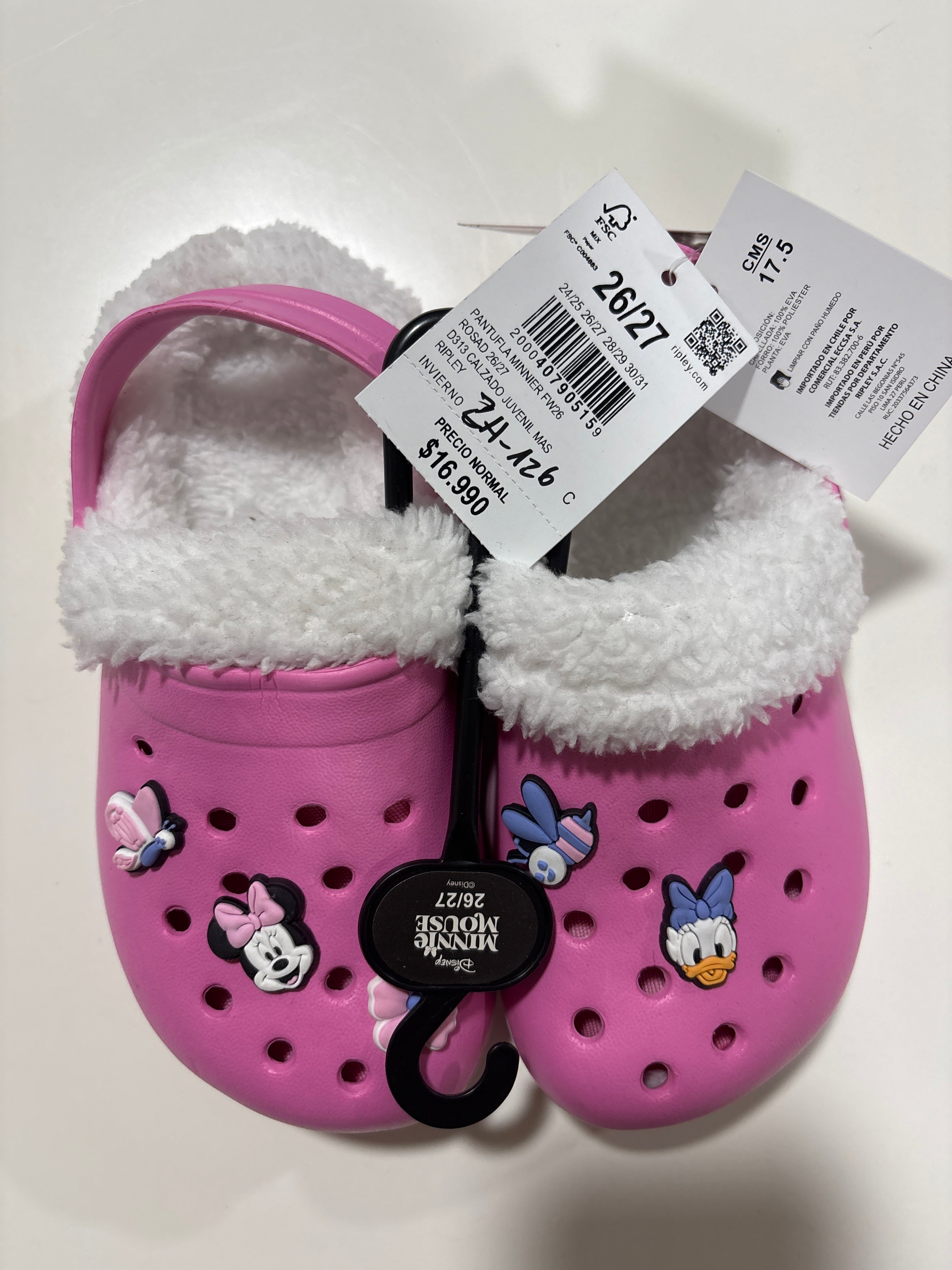 Pantuflas Minnie