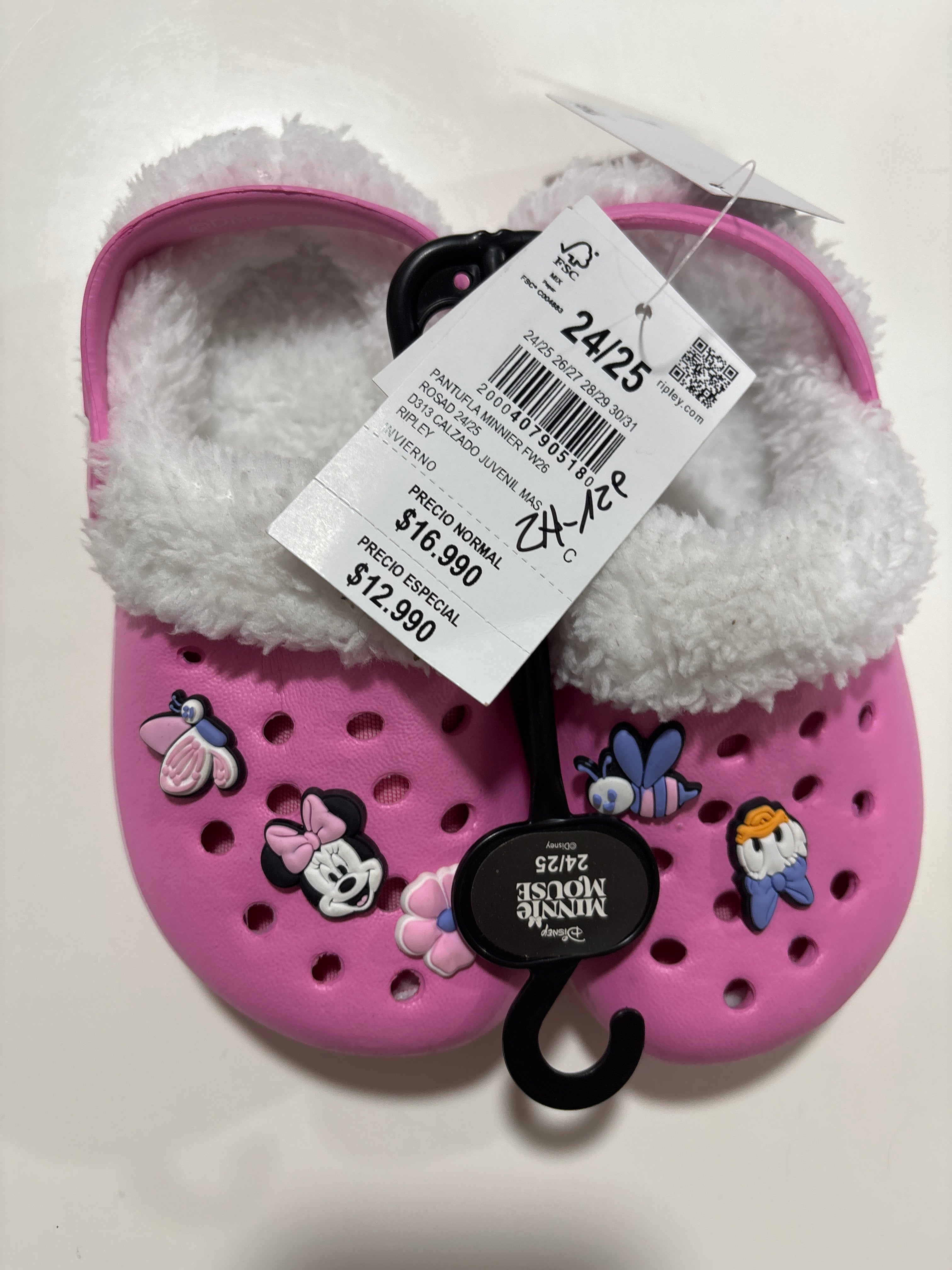 Pantuflas Minnie