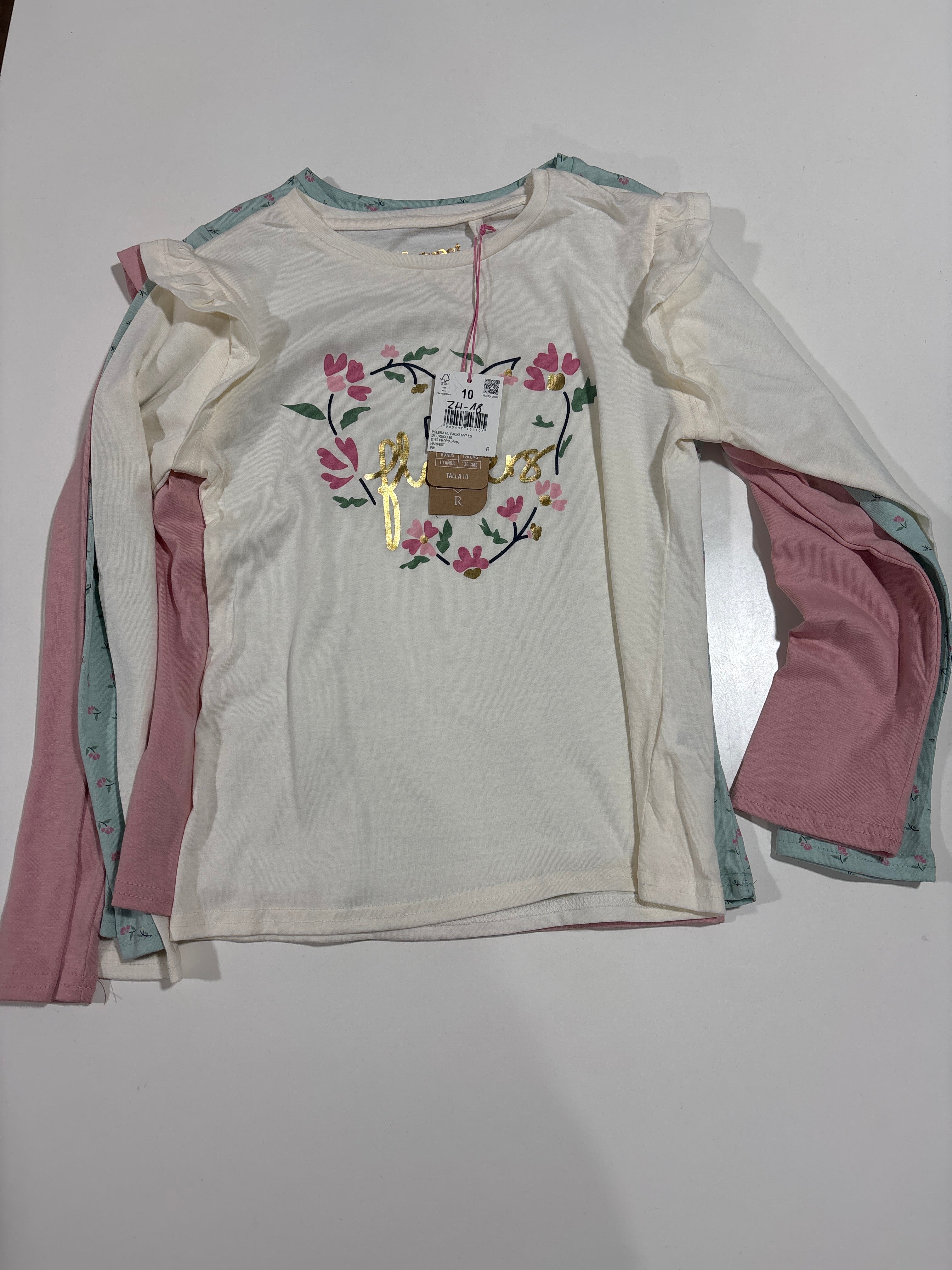 Pack 3 Poleras