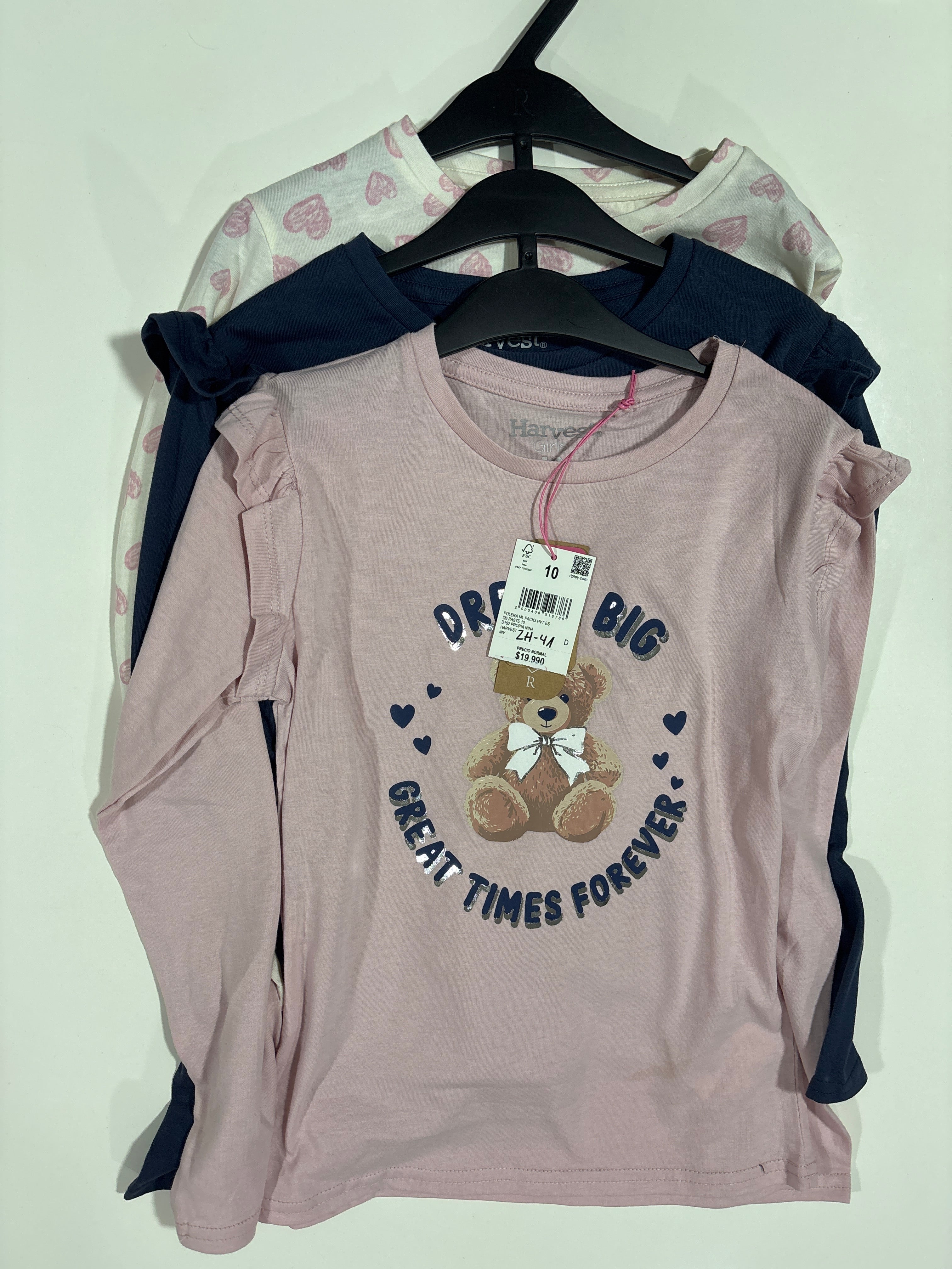 Pack 3 Poleras